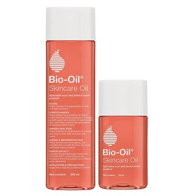 Bio-Oil Specialist Skincare Combo (200ml+60ml) Face & Body Oil Suitable for Acne Scar Removal Pigmentation Dark Spots & Stretch Marks 1's - Face Oils