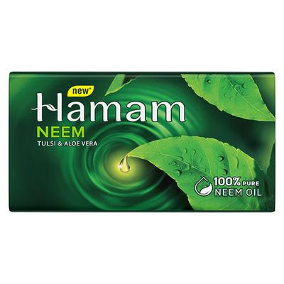 Hamam Neem Tulsi and Aloevera 150 gm - Soaps