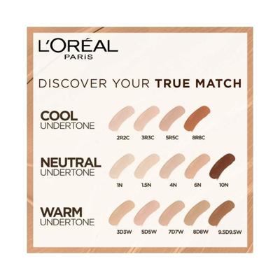 L'Oreal Paris True Match Super-Blendable Foundation Warm/Undertone 30ml - Foundation
