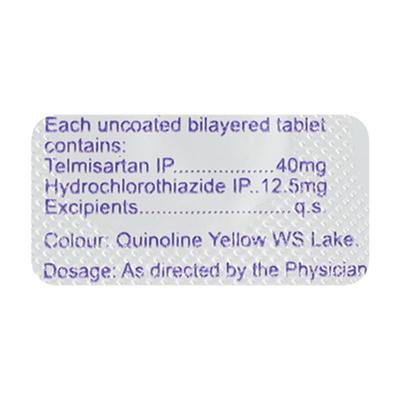 TSART H 40mg Tablet 15's - Hypertension-Ang