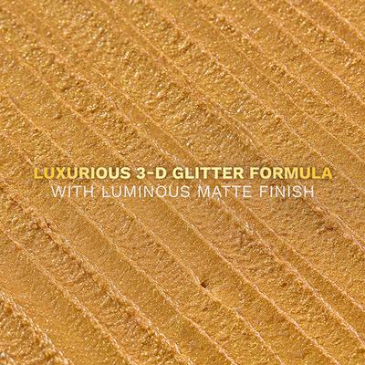 Pilgrim Glitter Lipstick Dubai Gold-03 Luxurious 3-D Glitter Formula With Matte Finish Tranparent 4.2 g - Lipsticks