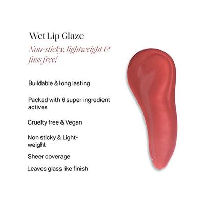 Diam Beauty Wet Lip Glaze, Brown Sugar 5 ml - Lip Glosses