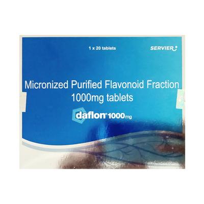 DAFLON 1000mg Tablet 20's - Varicose Veins-Phl