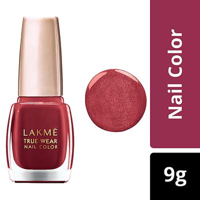 Lakme True Wear Nail Color Shade D415 9 Ml - Nail Polish