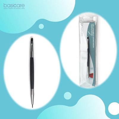 Basicare 2 In 1 Eyeliner & Lipliner Brush 1's - Eye Brush