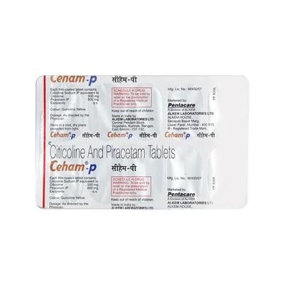 Ceham P Tablet 10'S - Alzheimer-Neu