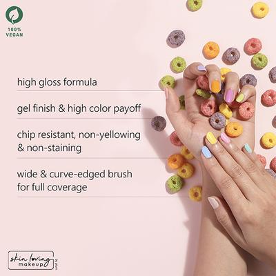 Plum Color Affair Nail Polish Summer Sorbet Collection - Lemon -153 11 ml - Nail Polish