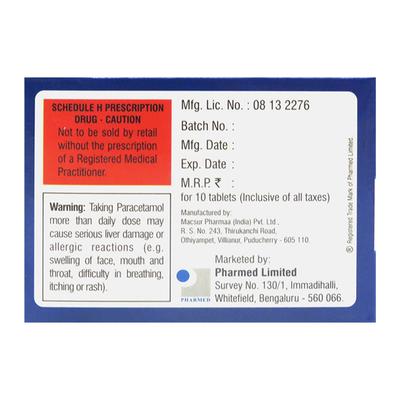 Triactin 4mg Tablet 10'S - Muscle Spasm-Mus