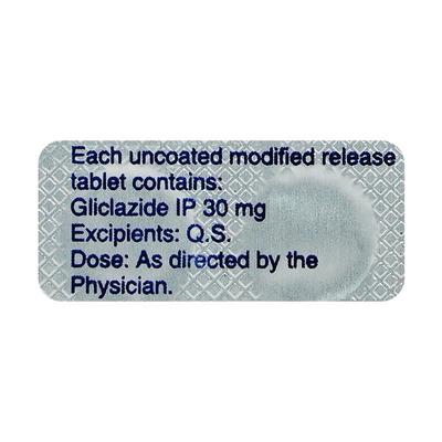 Nuzide XL 30mg Tablet 10'S - Diabetes-Ant