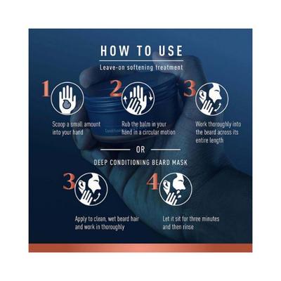 GilletteKing C. Gillette Men's Soft Beard Balm 100 ml - Beard Balm