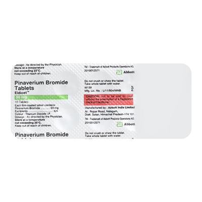 Eldicet 50mg Tablet 10'S - Gastro Intestinal Motility Disorders-GIT