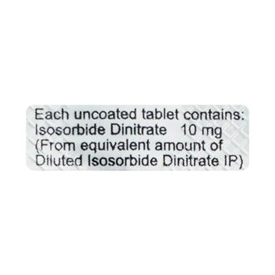 Isordil 10mg Tablet 10'S - Angina