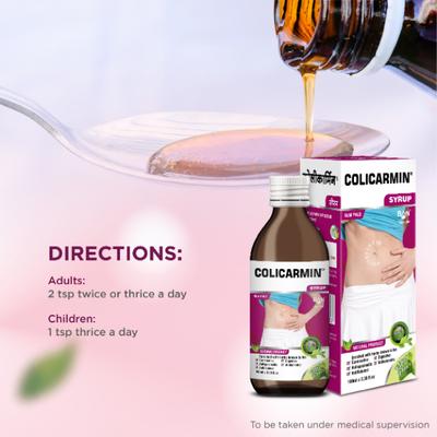 Ban Labs Colicarmin Syrup - Mint Flavour 100 ml - Speciality Medicines