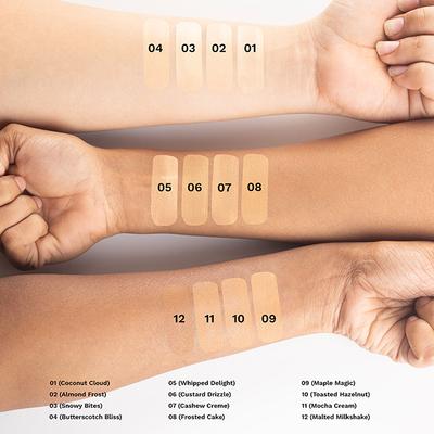 PAC Spotlight Liquid Foundation Full Coverage Longwear Waterproof Formula - 03 Snow Bites (30 ml) - Foundation