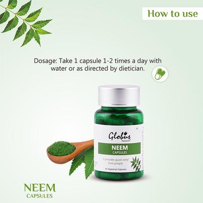 Globus Naturals Neem Immunity Booster Capsules 1's - Multi-Vitamins