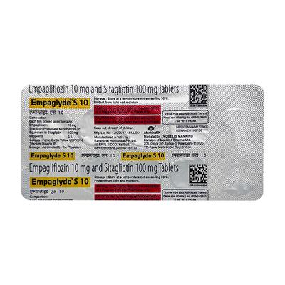 EMPAGLYDE S 10 Tablet 10's - Diabetes-Ant