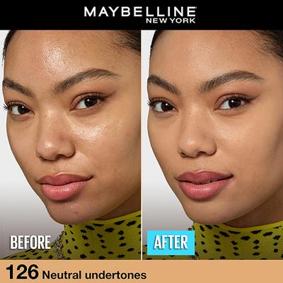 Maybelline New York Fit Me Matte + Poreless Liquid Foundation 16h Oil Control SPF 22 - 126 Light Pecan 30 ml - Foundation