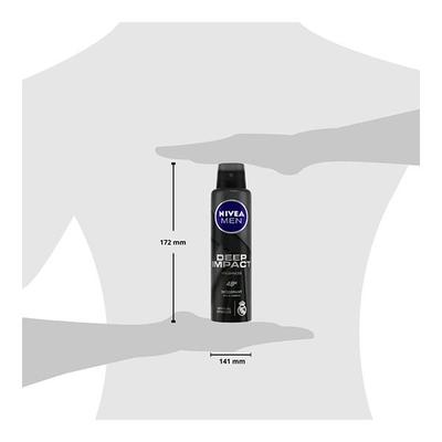 Nivea Men Deep Impact Deodorant - Freshness 150 ml (N) - Women Deodorants/Roll-Ons