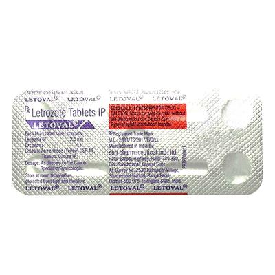 Letoval 2.5mg Tablet 5'S - Cancer Oncology-Hor