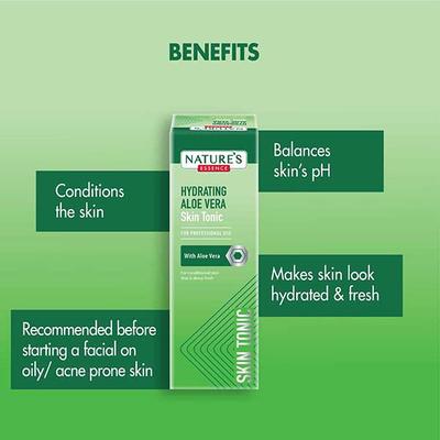 Nature's Essence Hydrating Aloe Vera Skin Tonic 200 ml - Toners