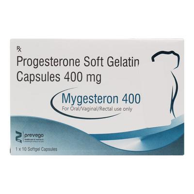 MYGESTERON 400 Capsule 10's - Hormonal Therapy-Oes