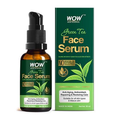 Wow Life Science Green Tea Face Serum 30 ml - Face Gels