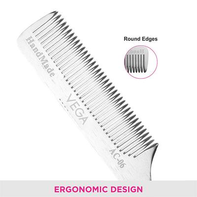 Vega Aluminium Comb (Ac - 06) - Hair Combs