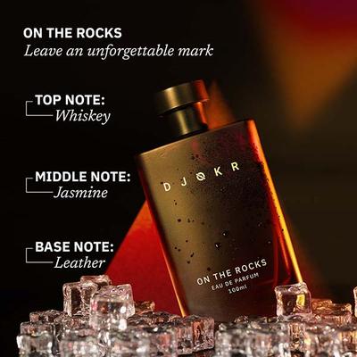 Djokr On The Rocks Perfume For Men - Eau De Parfum Premium Luxury Long Lasting Fragrance Spray 100 ml - Men Perfumes (Edt/Edp)