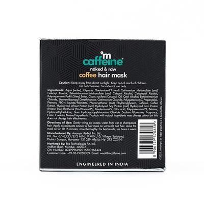 Mcaffeine Naked & Raw Coffee Hair Mask 200 gm - Hair Masks & Packs
