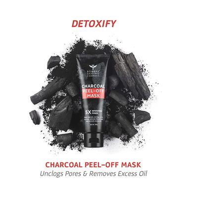 Bombay Shaving Company Charcoal Blackhead Removal Kit 200 gm - Scrubs & Exfoliants