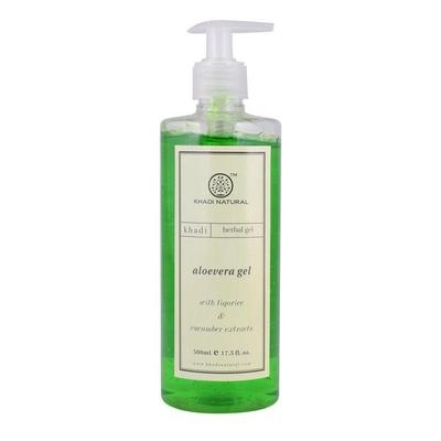 Khadi Natural Herbal Aloevera Gel 500 ml - Face Gels
