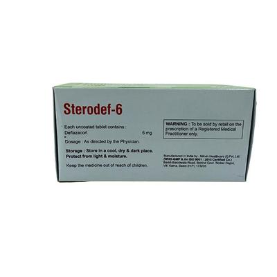 STERODEF 6 Tablet 10's - Hormonal Therapy-Imm