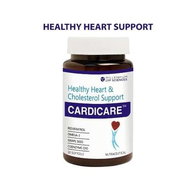Millennium Lyf Sciences Cardicare Softgels 20's - Pure Herbs