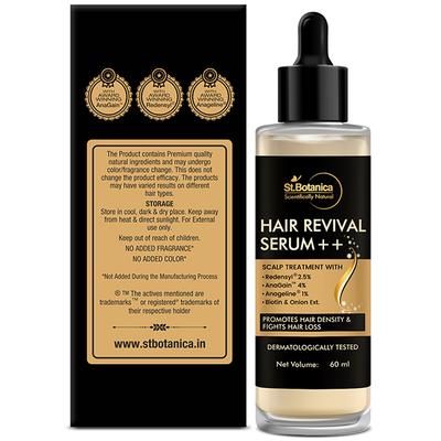 StBotanica Natural Hair Revival Serum 60 ml - Hair Lotions & Tonics