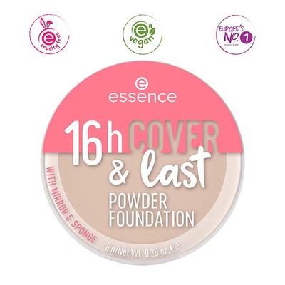 Essence 16h cover & last powder Foundation - 05 8 gm - Foundation