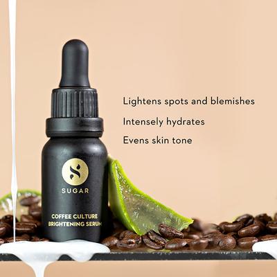Sugar Cosmetics Coffee Culture Brightening Serum 15ml - Face Serum