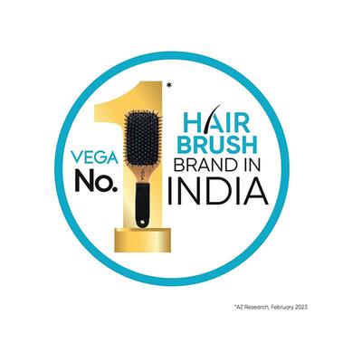 Vega Hair Brush,Vented Detangling Hair Brush for Women and Men, for Quick Blow Drying (DTB-02) 94 gm - Hair Brushes
