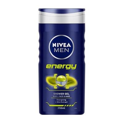 Nivea Men Energy Shower Gel 250 ml - Shower Gels & Body Wash
