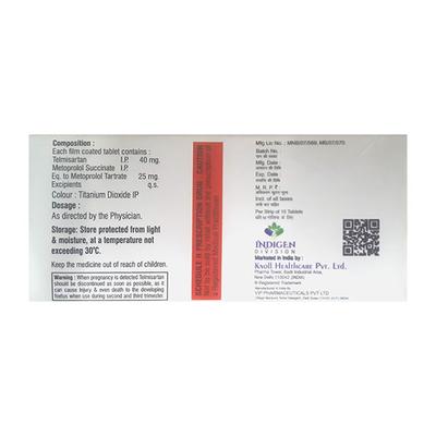 TELKONOL M Tablet 10's - Hypertension-Ana