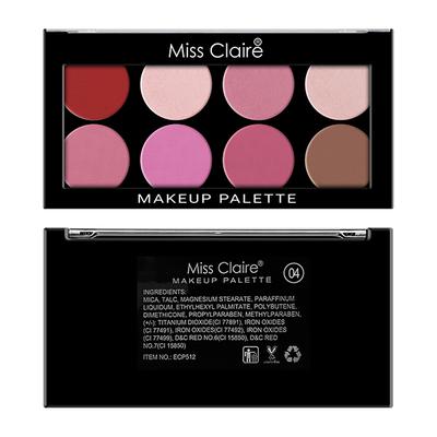 Miss Claire 8 Pressed Makeup Palette - 4 16 gm - Face Palettes