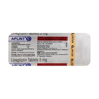 APLINT 5 Tablet 10's - Diabetes-Ant