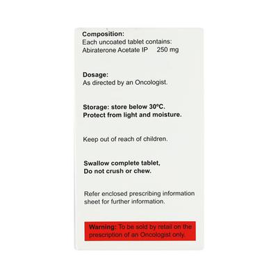 ABURA 250 Tablet 120's - Cancer Oncology-Cyt