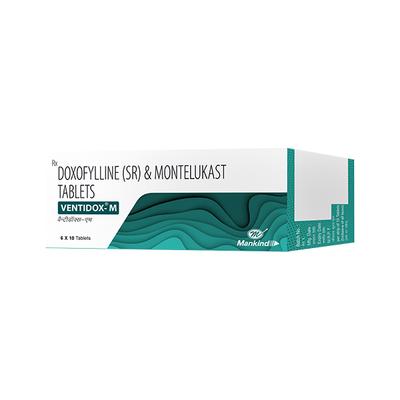 Ventidox M Tablet 10'S - Asthma/COPD-Ast