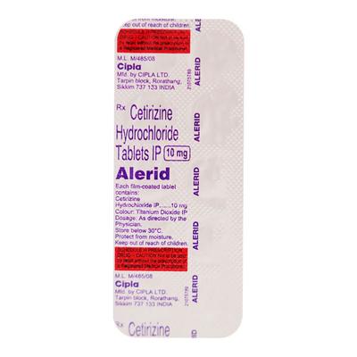 ALERID 10mg Tablet 10s (se) - Allergies-Ant