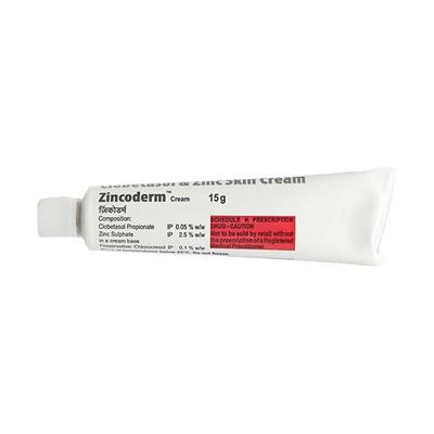Zincoderm Cream 15gm - Skin Infections-Toc