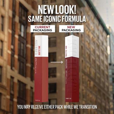 Maybelline New York Super Stay Matte Ink Liquid Lipstick, 245 Seeker 5 ml - Liquid Lipsticks