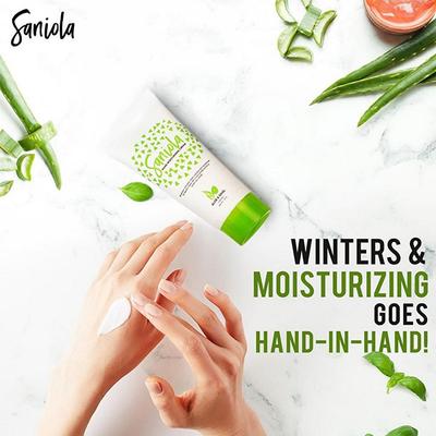 Saniola Hand Moisturizing Cream Aloe & Basil 30 gm - Hand Sanitizer