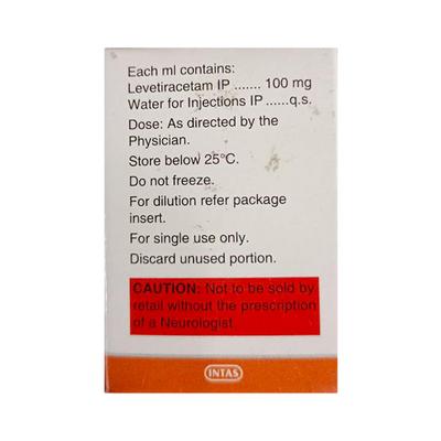 Levera Injection 5ml - Epilepsy/Convulsion-Ant