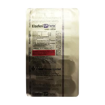 ELZEFEN SP FORTE Tablet 10's - Pain relief-Nsa