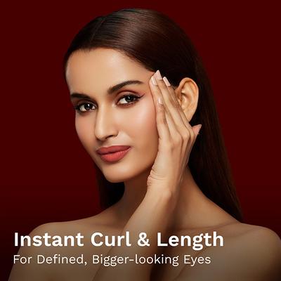 Pilgrim Mega Curl Tubing Mascara Next-Gen Tubing For All-Day, Smudge-Proof Curls - Black Icon-01 5 ml - Mascaras